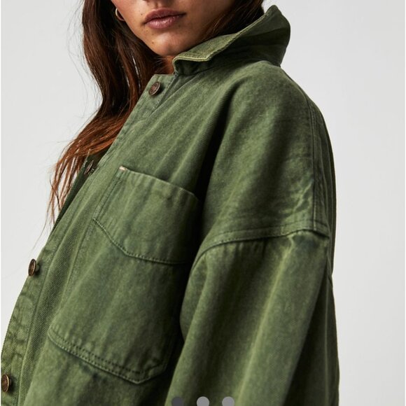 NWT Free People We the Free Madison City Denim Jacket size S ✨ - Picture 7 of 10